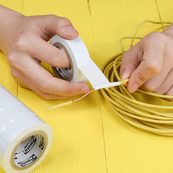 保拉(Paola) 10米*10卷PVC电气绝缘胶带 白色电工胶布 无铅阻燃防水胶布耐高压耐磨5818