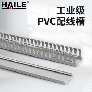 海乐(HAILE)配电柜 齿形PVC走线槽 高40mm 宽40mm 1米/根 10根装 ZXC-4040
