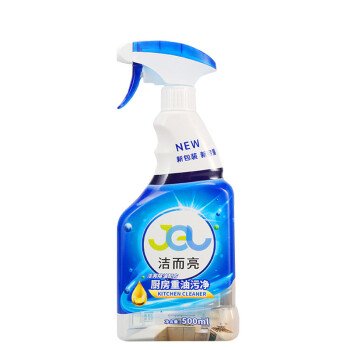洁而亮潔而亮 500ml*3瓶厨房重油污净 多功能油污清洁剂ZHLA-9038