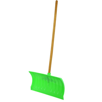 卫洋 WYS-149大号除雪铲推雪铲环卫物业推雪板除雪锹铲雪锹颜色随机绿色塑料款整套