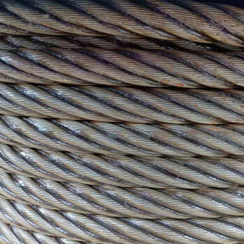 琴奋光面涂油性钢丝绳直径6mm麻芯过油丝绳子6股37丝起重吊装用钢丝绳