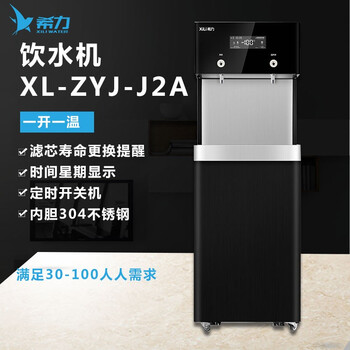 希力（XILI WATER）商用净水器18L一开一温 2级过滤大型净水设备2KW可供30-100人 XL-ZYJ-J2A 定制