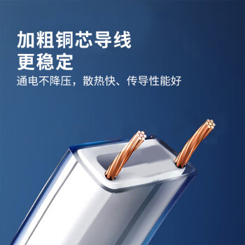 贝工 220V国标高亮灯带 6W/米 户外建筑照明线性灯带 白光/6000K 100米