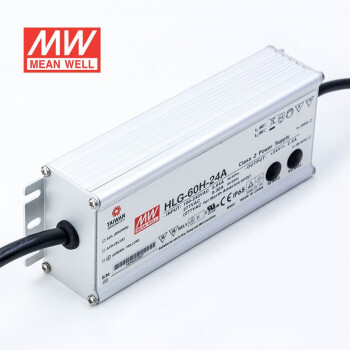 明纬 MEANWELL HLG-60H-24A恒压恒流型防水 开关电源 2.5A 24V