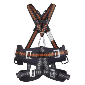 代尔塔（DELTAPLUS）501081 HA081 全身式消防救援安全带 绳索作业高空救援防坠落 定做 1条