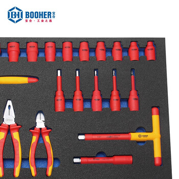 宝合(BOOHER)24件VDE绝缘维修工具组套 0200608 铬钒钢