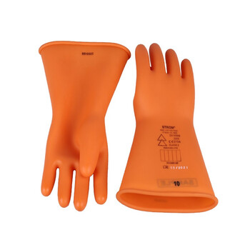 诚格(C&G)STROM 2级绝缘手套2LO-230/S1-360乳胶手套电力配电房新能源耐高压电工用 带电作业安全防触电
