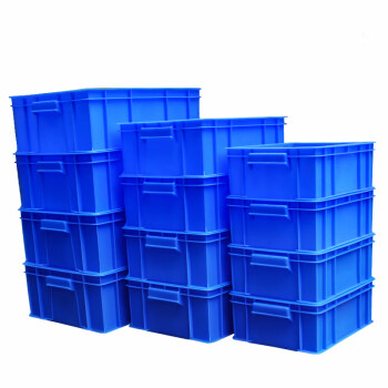 稳斯坦 WST074 加厚塑料周转箱 零件元件物流收纳箱物料工具盒 700-220箱#730*560*230