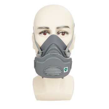 锦绣粤兴3600 防尘面罩 KN90防有机气体工业粉尘半面具打磨装修喷漆防护口罩 定制