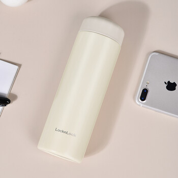 乐扣乐扣（LOCKnLOCK）简约保温杯340ml白色 LHC4291IVY-PR