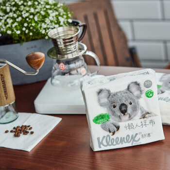 金佰利（Kimberly-Clark）舒洁（Kleenex）30张/包*3包/提12提/箱 白色  94430 懒人抹布