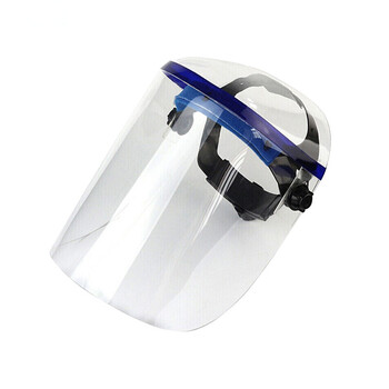 旷尔 头戴式面罩 透明面屏 防护面屏 电焊面罩 防飞沫全面屏【SGGR435】