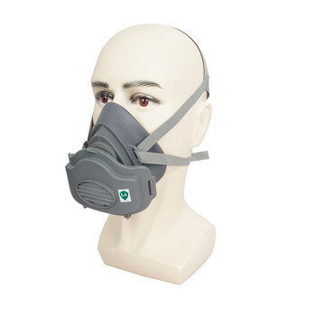 锦绣粤兴3600 防尘面罩 KN90防有机气体工业粉尘半面具打磨装修喷漆防护口罩 定制
