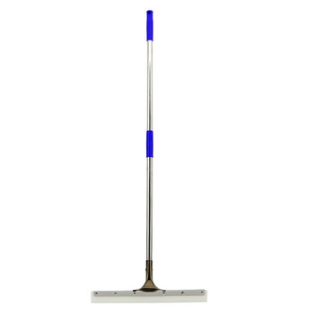 康丽雅  不锈钢杆地刮 白色硅胶款60CM杆长120CM 卫生间地面清洁刮推水器刮水器 