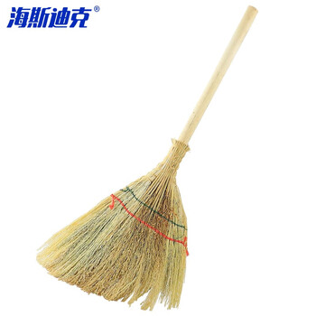 海斯迪克 HK-8029 小区清洁扫帚 扫把笤帚 扫帚环卫扫把 学校单位清洁扫帚 木杆子高粱扫把