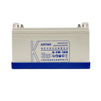 科士达（KSTAR)12V100AH固定性密封免维护蓄电池6-FM-100适用于UPS不间断电源、EPS电源、直流屏