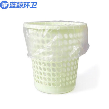 蓝鲸环卫 黑45*50/1.9克1千个 酒店专用一次性平口加厚小垃圾袋LJHW-1110
