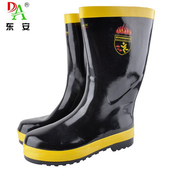 宏兴（Hong Xing）DA-086 97款消防抢险救援靴子 灭火阻燃隔热防护靴  定做 43码 1双