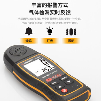 深达威（SNDWAY）硫化氢气体检测仪有毒有害气体监测报警仪气体检漏仪带报警器 SW-753A  
