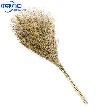 中环力安 连体扫把1把装 物业环卫手工大竹笤帚ZHLA-8071