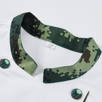 星工（XINGGONG）厨师服短袖双排扣工作服蛋糕店酒店饭店工装  4XL码