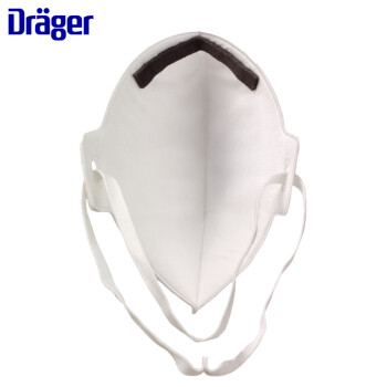 德尔格(Draeger)X-plore 1750 N95防尘工业粉尘防雾霾立体口罩 舒适不勒耳朵针织带 20只/盒