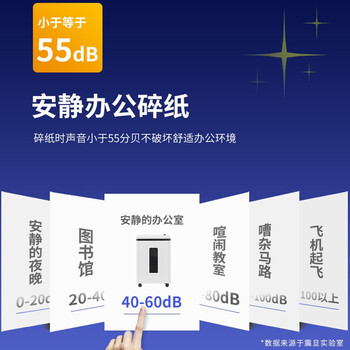 震旦AURORA 5级保密办公商用碎纸机（单次8张 持续60分钟 22L 可碎卡、光盘) AS088CD
