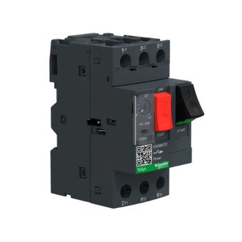 施耐德电气 TeSys断路器 GV2ME07C 1.6-2.5A 3P 热磁脱扣器 电动机保护型 100kA 导轨式 单位：个