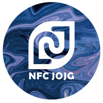 nfc标签nfc社交芯片碰一碰加友jojg加好友蓝色