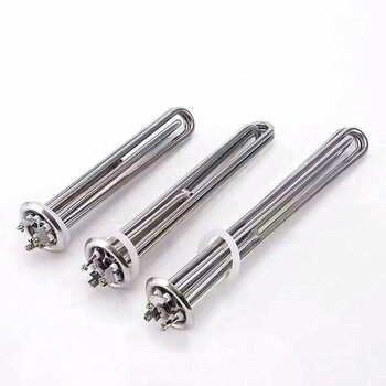 欣语 TJ-NT023 63mm盘不锈钢紫铜开水器电加热管发热管  全铜标准型220V/6KW
