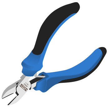 保拉(Paola) 4.5英寸高碳钢精工锻造迷你斜嘴钳 电子剪切钳 偏口钳 水口钳6062