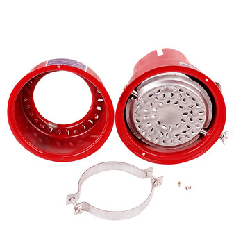 筑采 ZHUCAI 防火罩 直径115MM 阻火器 防火套油罐大货车化工危险品排气管 防火汽车罩 1个价