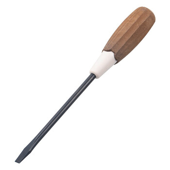 VESSEL威威进口防油木粉柄一字螺丝刀 No.300带磁改锥防滑起子8.0X150mm