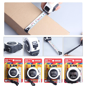 罗宾汉（RUBICON）钢卷尺 5m 工业级 RMT-50 公制尼龙涂层卷尺 米尺