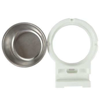 海斯迪克 HKY-136 壁挂式烟灰缸 卫生间免打孔多功能烟灰架 白色