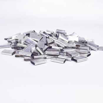 飞尔（FLYER）打包扣 PP打包带金属夹子 纸箱包装带卡扣 约400只 【FLb702】