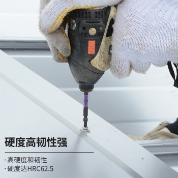 安力士牌（ANEX）进口黑龙韧性批头ABRS-2150 耐40V强磁小双头螺丝刀 十字风批咀 PH2X150mm 2支装