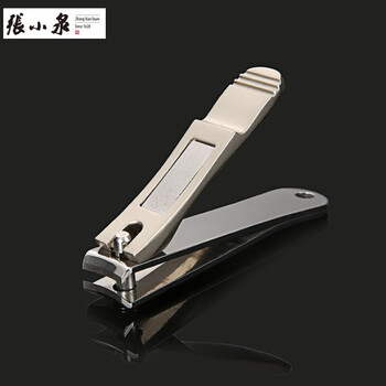 张小泉雅韵系列指甲钳不锈钢指甲钳家用便携指甲锉礼盒装美甲 ZJQ-512X弧口