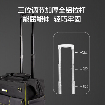 威克士（Worx）电动工具收纳双肩背包五金工具多功能车载拉杆箱 【14寸拉杆箱小包】 WA9821