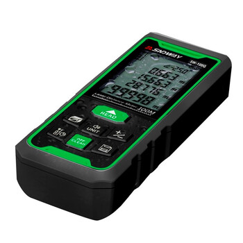 深达威SW-100G户外激光测距仪高精度手持红外线测距仪量房仪电子尺子测量仪 SW-100G室内外测距仪(绿光100米)