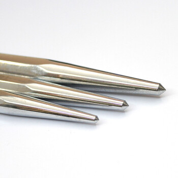 田岛（TAJIMA）QPZ-3  凿冲中心冲销冲打孔冲扁凿打孔器凿子圆锥冲 3*120mm1701-1410