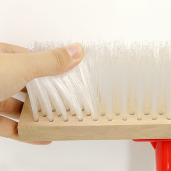 康丽雅   实木杆地刷 刷头60CM杆长120CM 尼龙硬毛刷子 瓷砖大理石青苔刷