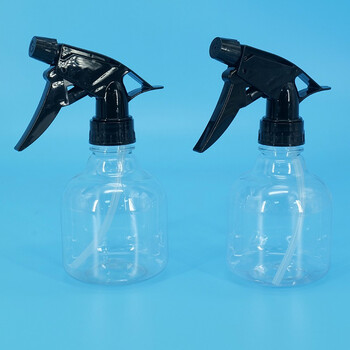 冰禹 BYrl-70 手压式清洁消毒喷瓶 透明喷水壶园艺浇花喷雾器 洒水喷雾瓶 补水化妆喷壶250ml
