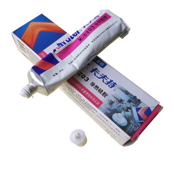 卡夫特（kafuter）K-5203 导热硅胶 导热系数1.2散热胶铝基板固定胶 80g/支