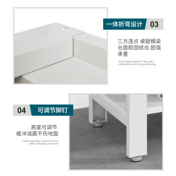 知旦重型工作台ZD8168装配维修桌钳工操作台1.2米平二抽加层板