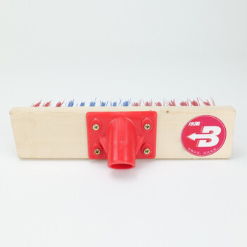 冰禹 BYjj-102 地刷硬毛长柄刷 户外地板刷 地扫把清洁刷子加大地板刷 30cm