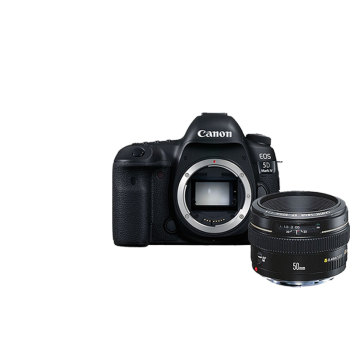 佳能canon5d45dmarkiv专业全画幅单反相机单机套机4k视频单反相机ef50