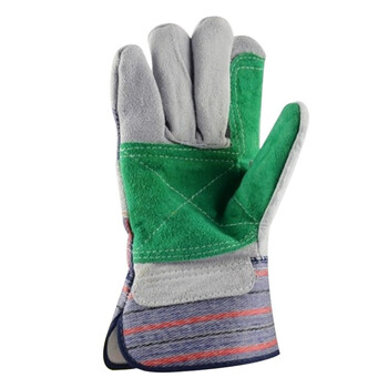 代尔塔（Deltaplus）204208 DS208 A级双层牛皮手套 Kevlar缝线加强型 防切割防穿刺 定做 10码 12副