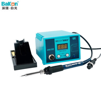 白光（BAKON）60W高效恒温焊台数显焊台套装可以调温恒温电洛铁电焊台SBK936D+