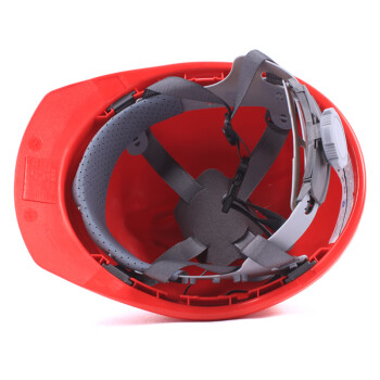 成楷科技（CK-Tech）工地安全帽 CKT-V1 新国标 ABS防砸抗冲击 透气款 V字型红色 1顶
